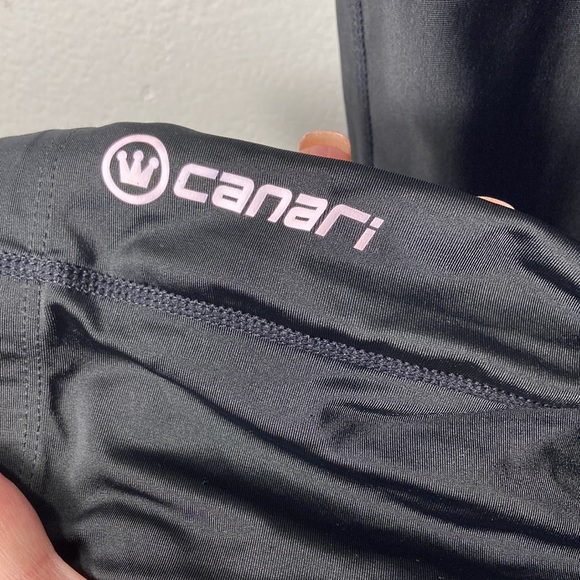 Canari Veloce Cycle Tight with Padding Womens - NWT -Size L -Black - Picture 5 of 10